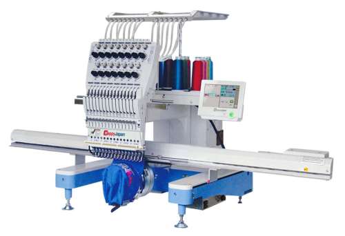 Happy 15 Nadeln Stickmaschine HCD3E-X1501 | Inkl. Hoopmaster Starter Paket