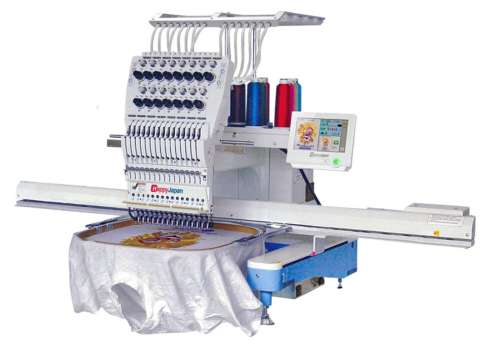 Happy 15 Nadeln Stickmaschine HCD3E-X1501 | Inkl. Hoopmaster Starter Paket